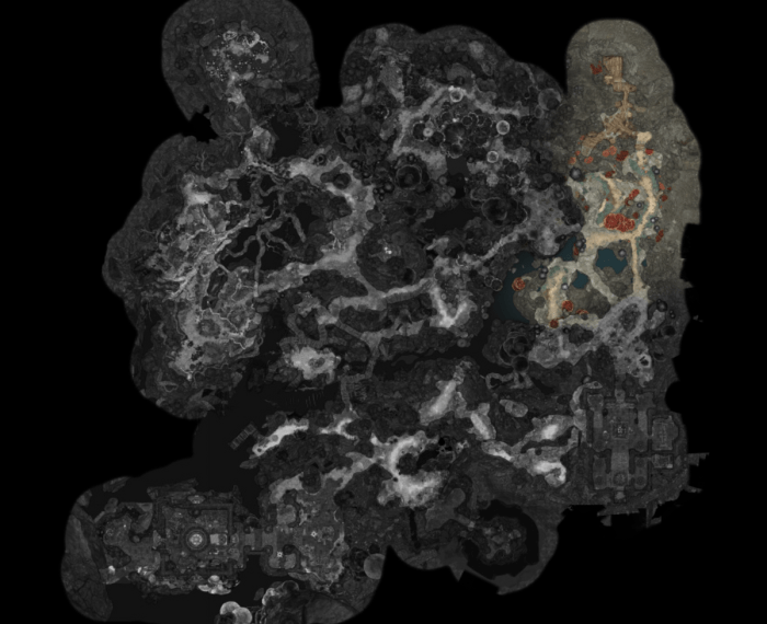 Underdark cavern battlemap dungeon dungeondraft battlemaps dragons dungeons roadside