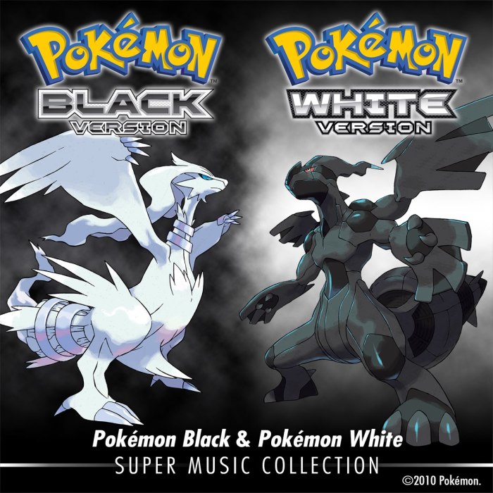 Pokemon white or black