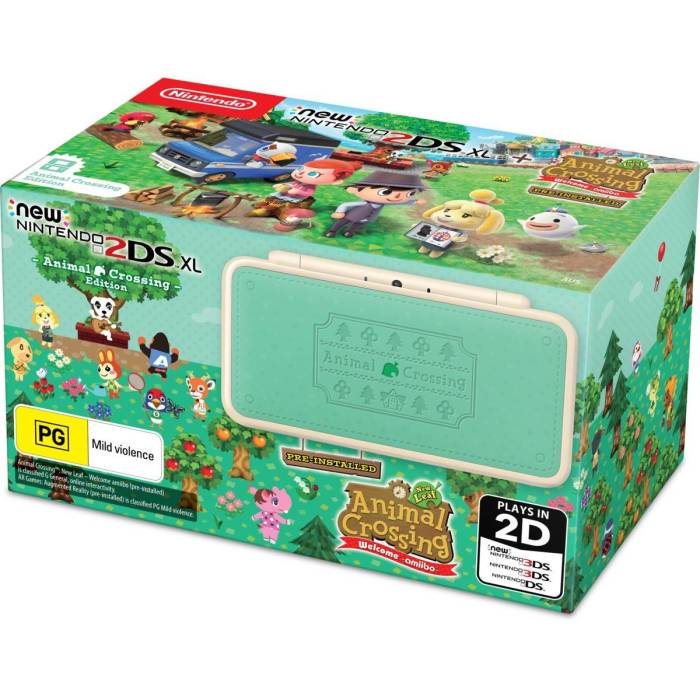 Crossing animal 2ds xl edition boxed 128gb limited games nintendo