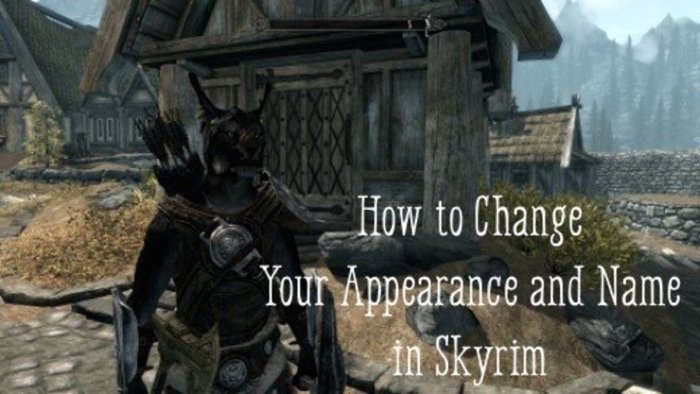 Skyrim character name change