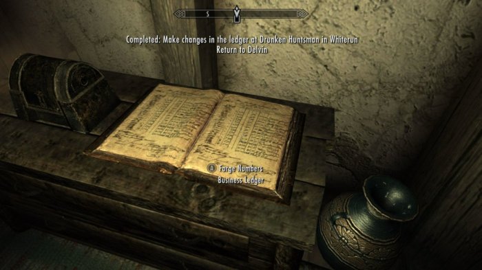 Skyrim the numbers job