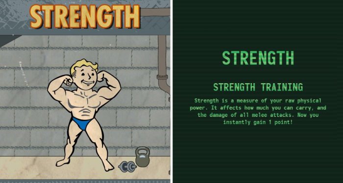 Strength perks fallout 4