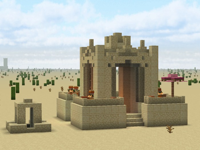 Well in minecraft desert