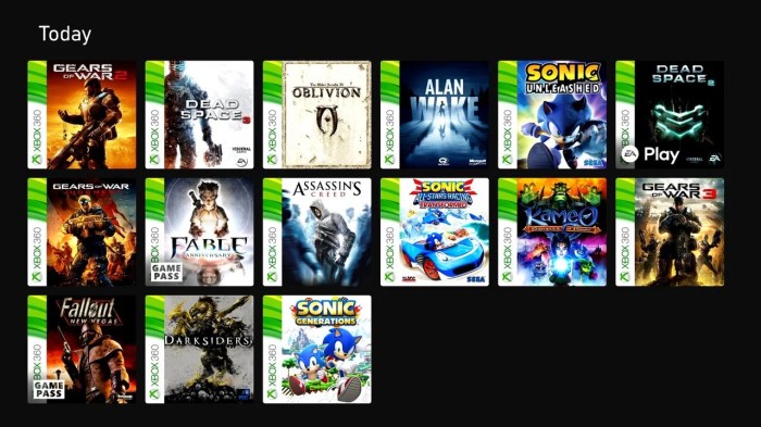 Xbox 360 games delisted