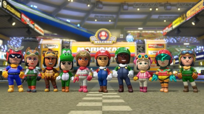 Mii mario kart 8 deluxe