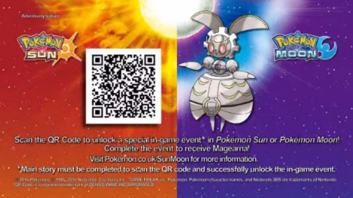 Codes for sun and moon
