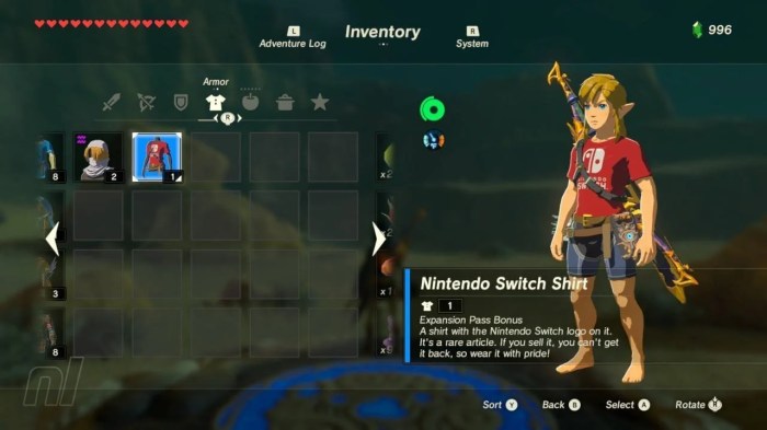 Can armor break in botw