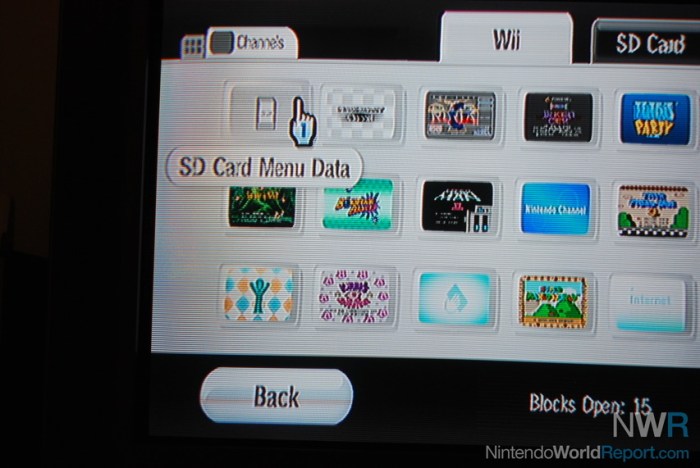 Wii sd card menu modded