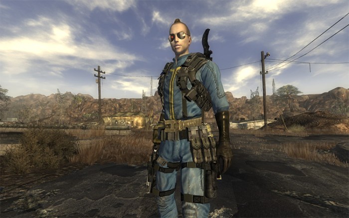 Vegas fallout mods holster armadura desert