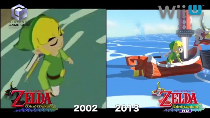 Wind waker gc vs wii u