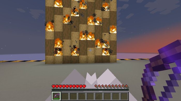 Expands arrow fire data pack minecraft