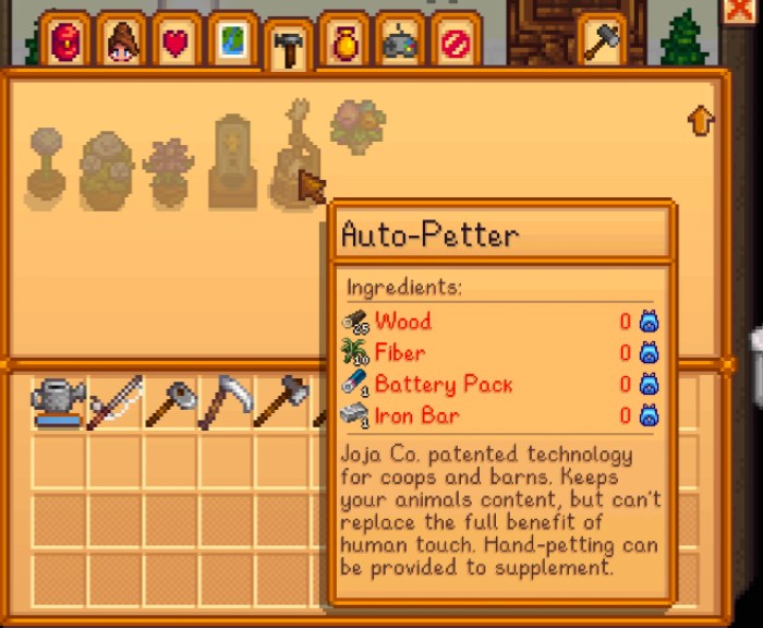 Auto petter stardew id