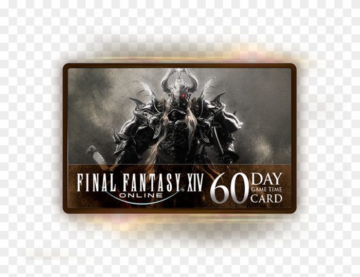 Ff14 game time card