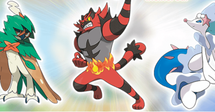 Best starter pokemon sun