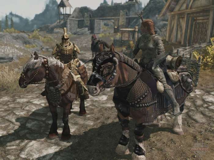 Horse armors for skyrim
