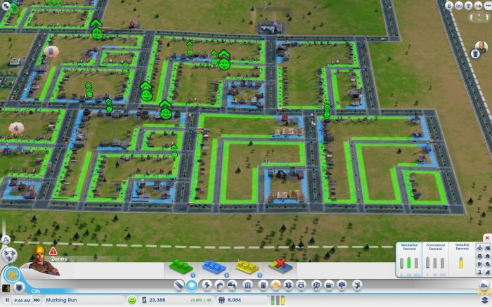 Sim city best layout