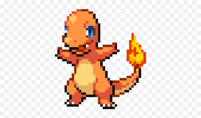 Charmander in fire red