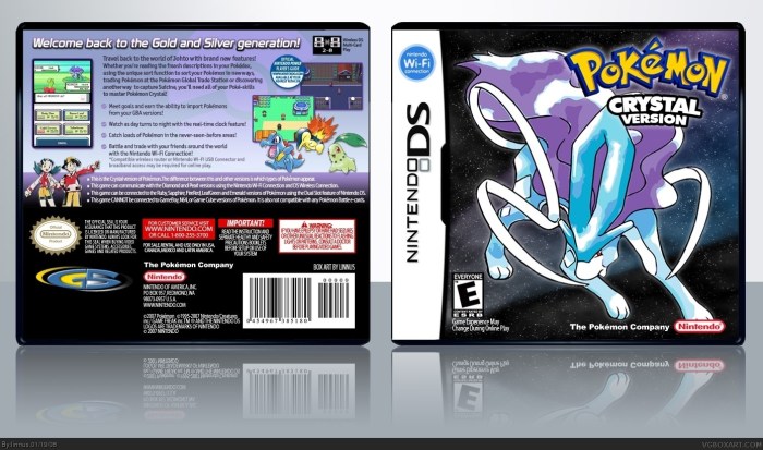 Pokemon crystal 3ds rom