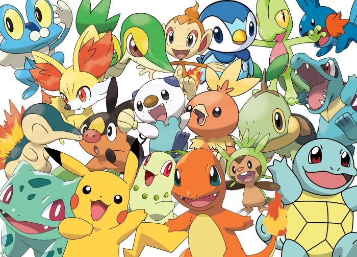 Pokemon starters x and y