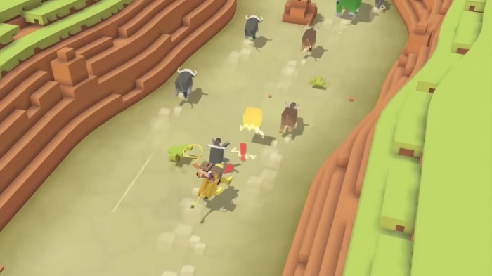 Rodeo stampede zoo
