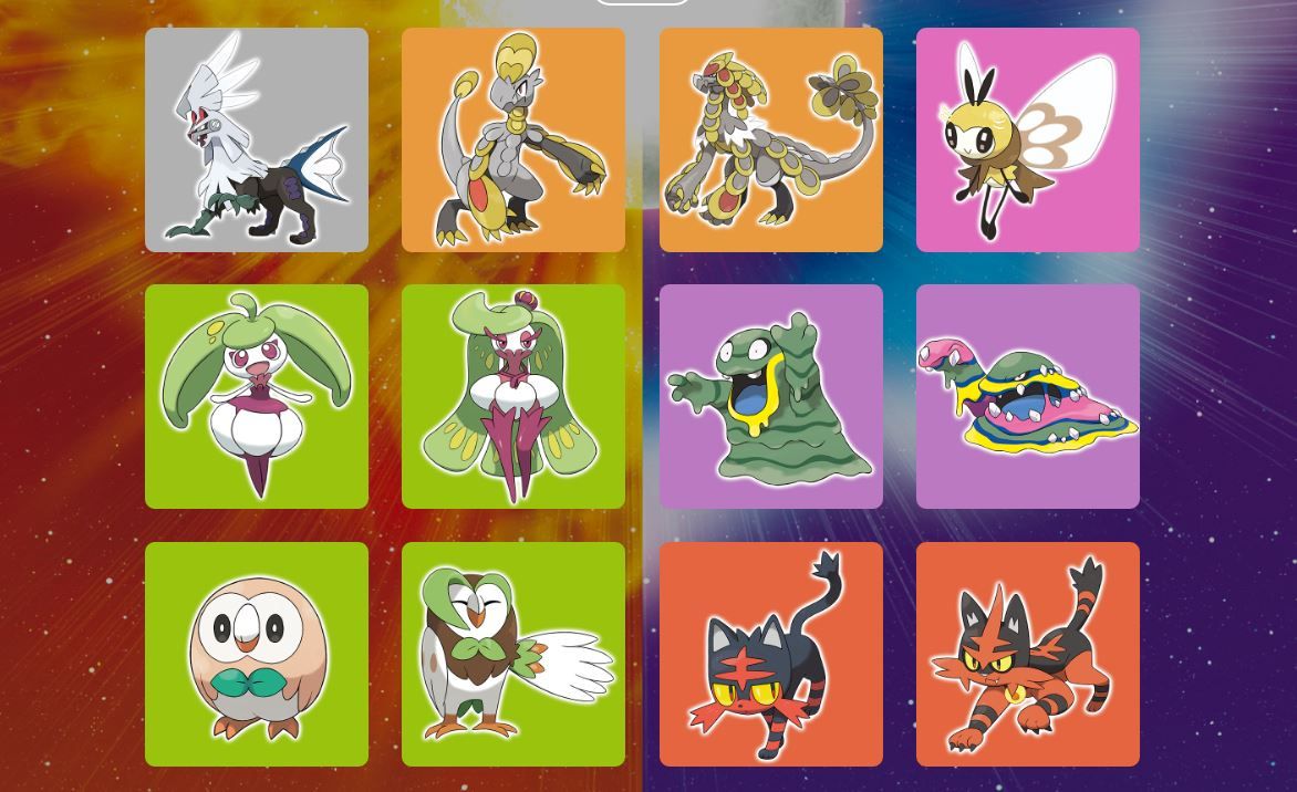 Pokemon moon sun pokedex leaked entire