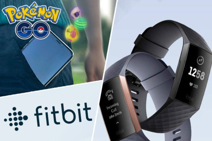 Fitbit and pokemon go