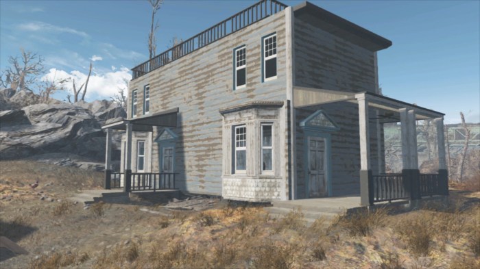 Fallout coastal cottage settlement