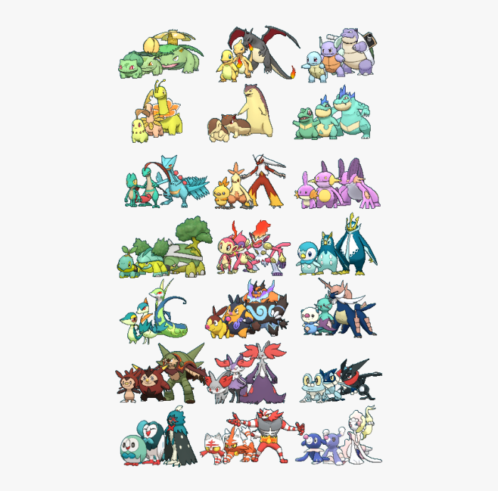 Gen 4 shiny starters