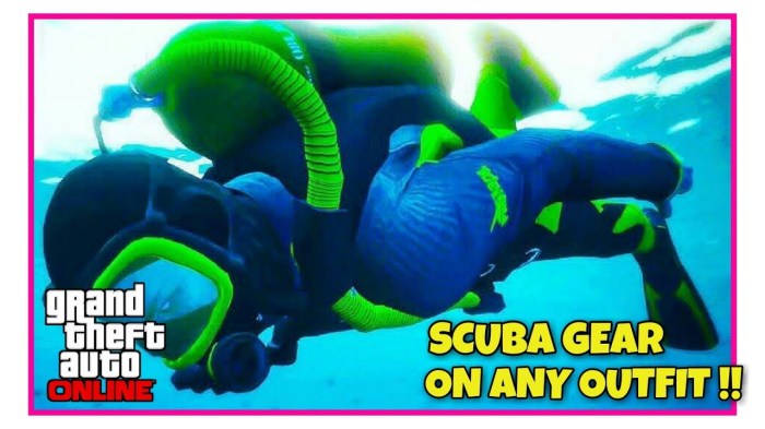 Gta 5 online scuba gear