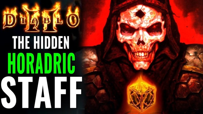 Diablo 2 horadric staff