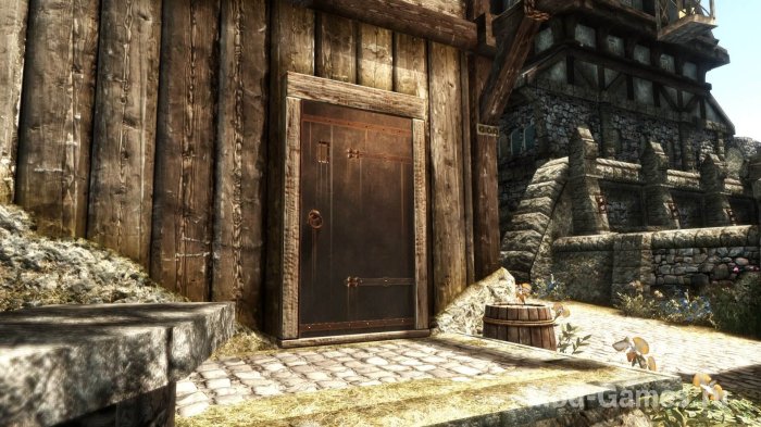 Glorious doors of skyrim