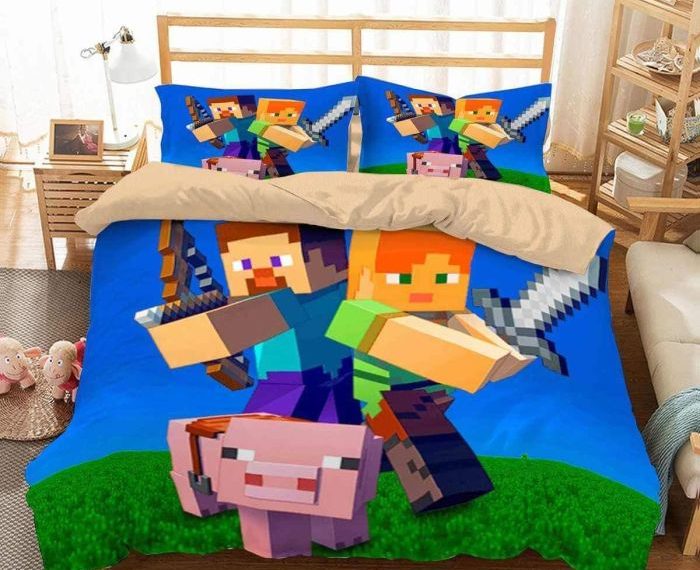 Minecraft full bed set