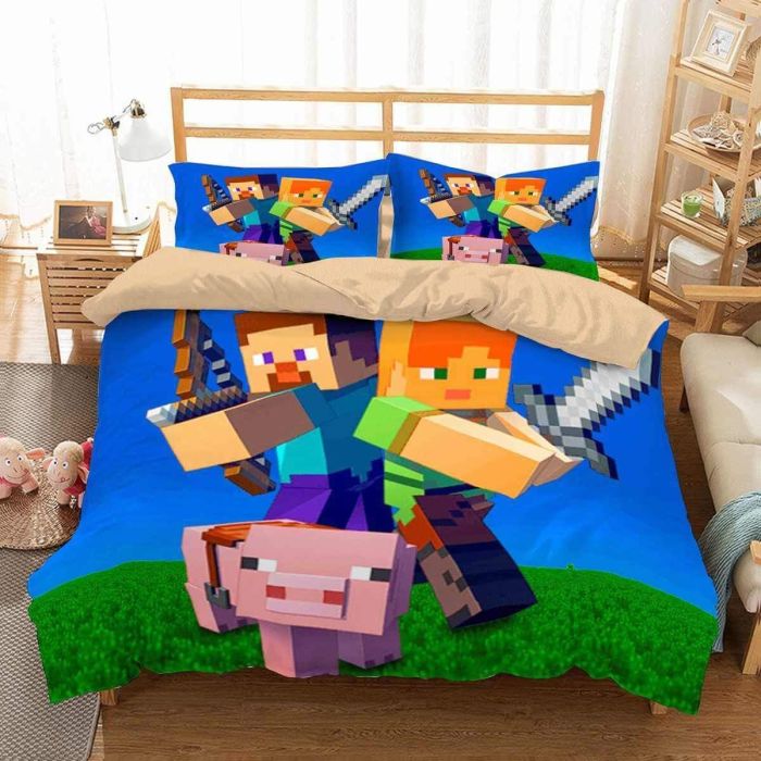 Minecraft full bed set