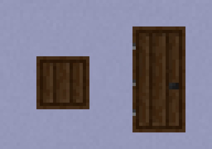 Minecraft Dark Oak Door - EDUSTARS