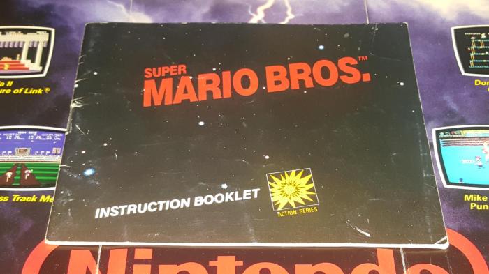 Super mario bros manual