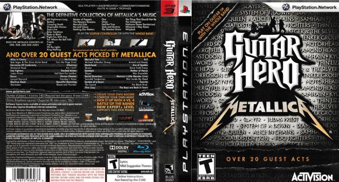 Ps3 guitar hero game