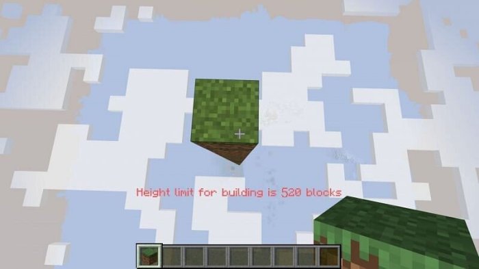 Minecraft world size gb