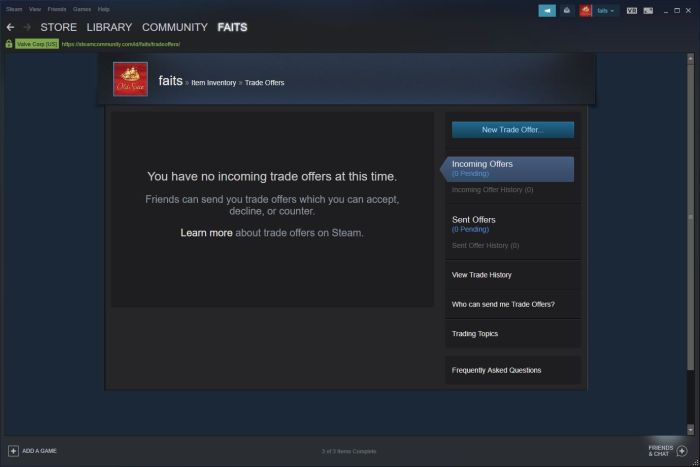 My trade url for steam