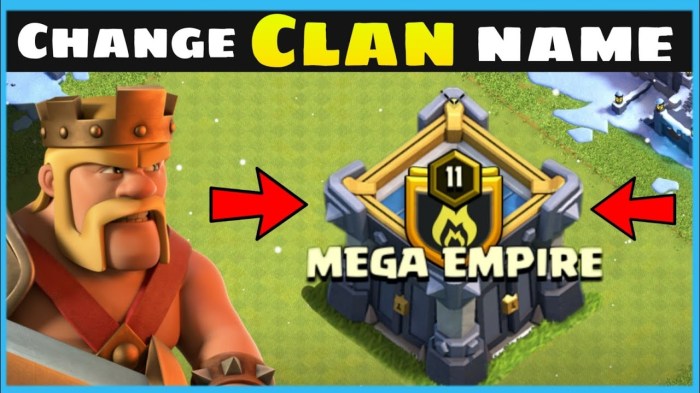 Coc clan name change