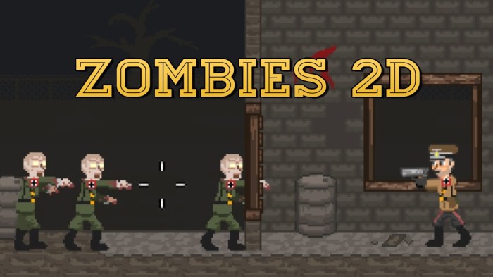 Call of duty zombies 2d