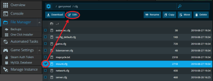 How to mount css to gmod