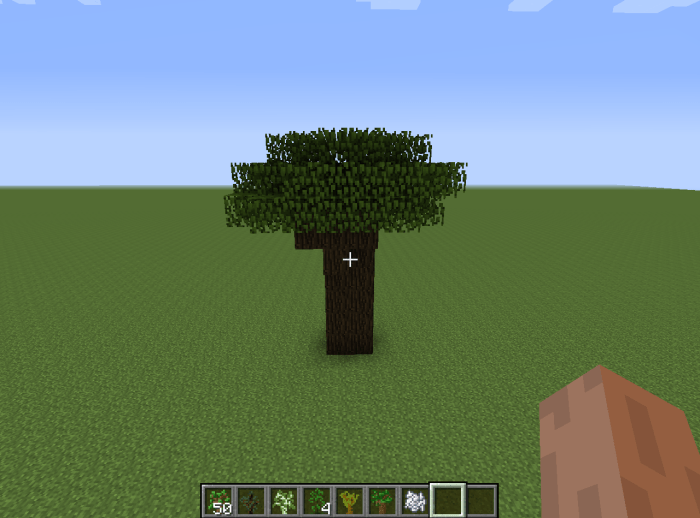 Minecraft dark oak tree