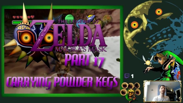 Majora's mask powder keg