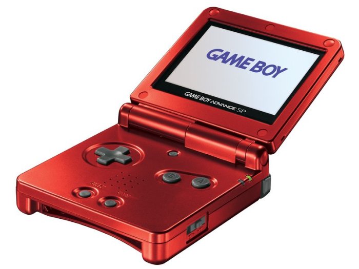 Gameboy advance sp screen