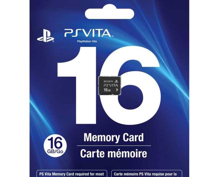 Ps vita memory cards