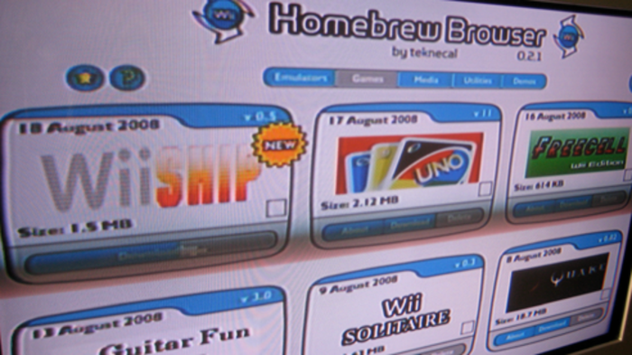 Home brew games for wii