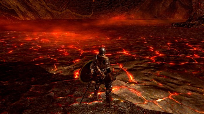 Lava souls dark ruins