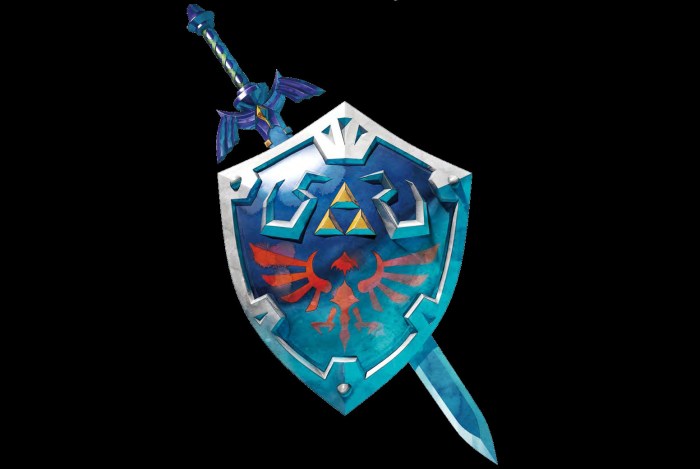 Sword shield triforce skyward