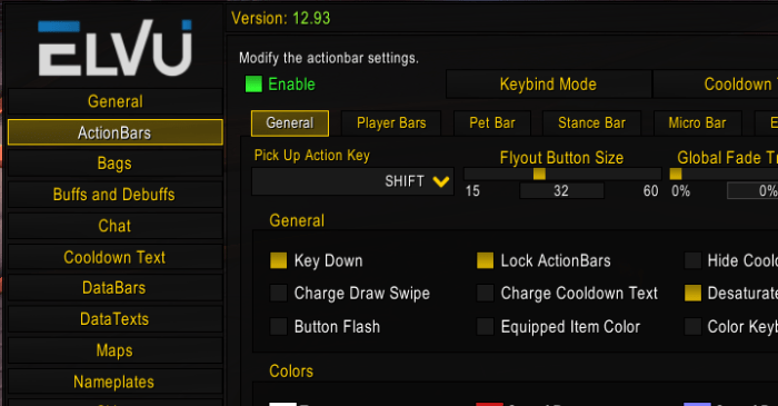 Elvui move action bars