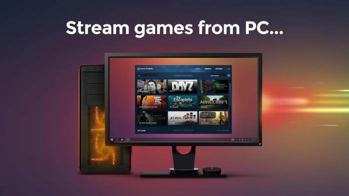 Stream pc game to tv